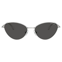Sunglasses, Cat-Eye shape, SK7014, Black by SWAROVSKI