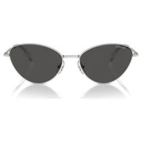 Sunglasses, Cat-Eye shape, SK7014, Black by SWAROVSKI