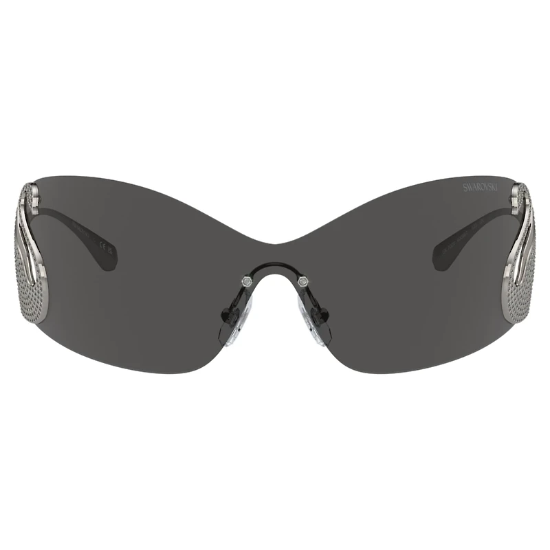 Sunglasses, Mask, Swan, SK7020, Grey by SWAROVSKI
