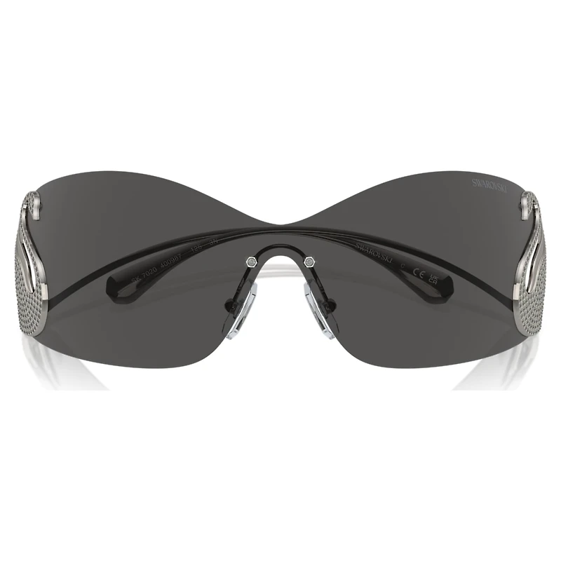 Sunglasses, Mask, Swan, SK7020, Grey by SWAROVSKI