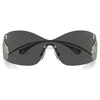 Sunglasses, Mask, Swan, SK7020, Grey by SWAROVSKI