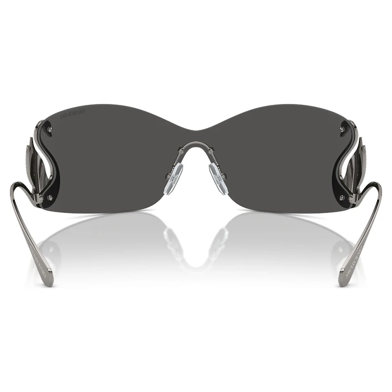 Sunglasses, Mask, Swan, SK7020, Grey by SWAROVSKI