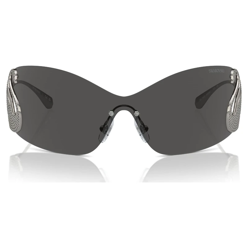 Sunglasses, Mask, Swan, SK7020, Grey by SWAROVSKI