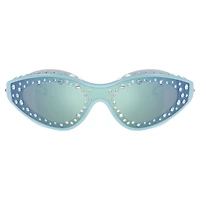 Sunglasses, Swimming shape, Blue by SWAROVSKI