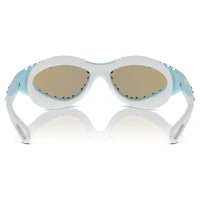 Sunglasses, Swimming shape, Blue by SWAROVSKI