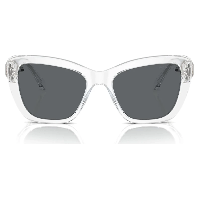 Sunglasses, Square shape, SK6018, White by SWAROVSKI