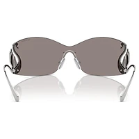 Sunglasses, Mask, Swan, SK7020, Silver tone by SWAROVSKI