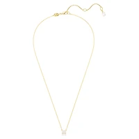Stilla Attract pendant, Square cut, White