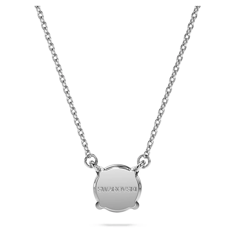Eternity solitaire pendant, Lab-grown diamonds 1 ct tw, Round shape
