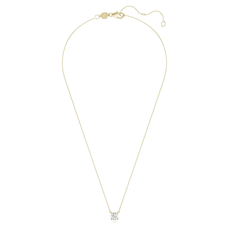Eternity solitaire pendant, Lab-grown diamonds 1 ct tw, Round shape