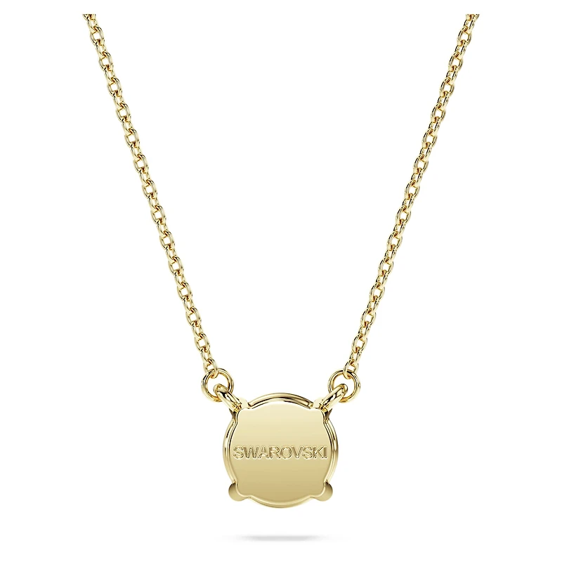 Eternity solitaire pendant, Lab-grown diamonds 1 ct tw, Round shape