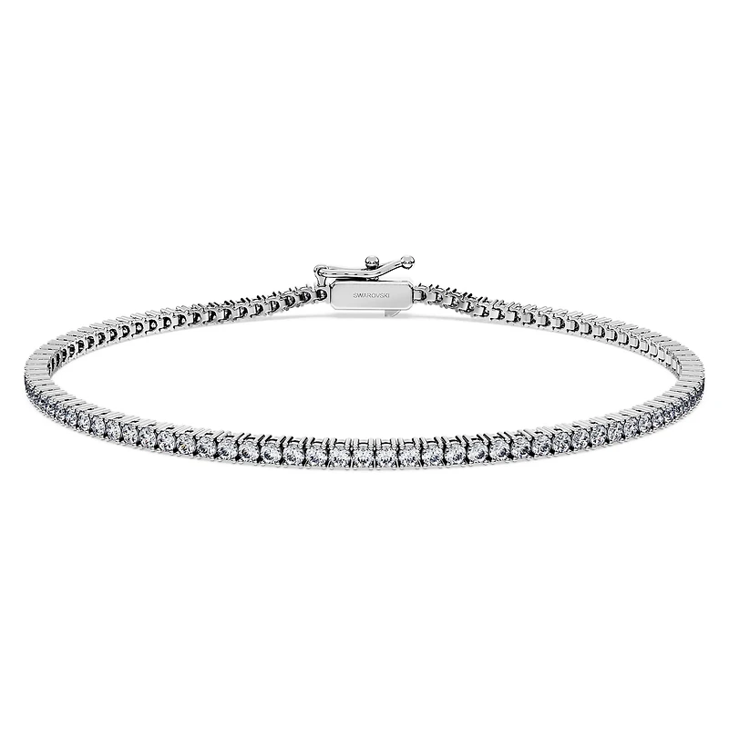 Eternity Tennis bracelet, Lab-grown diamonds ct tw, Round shape