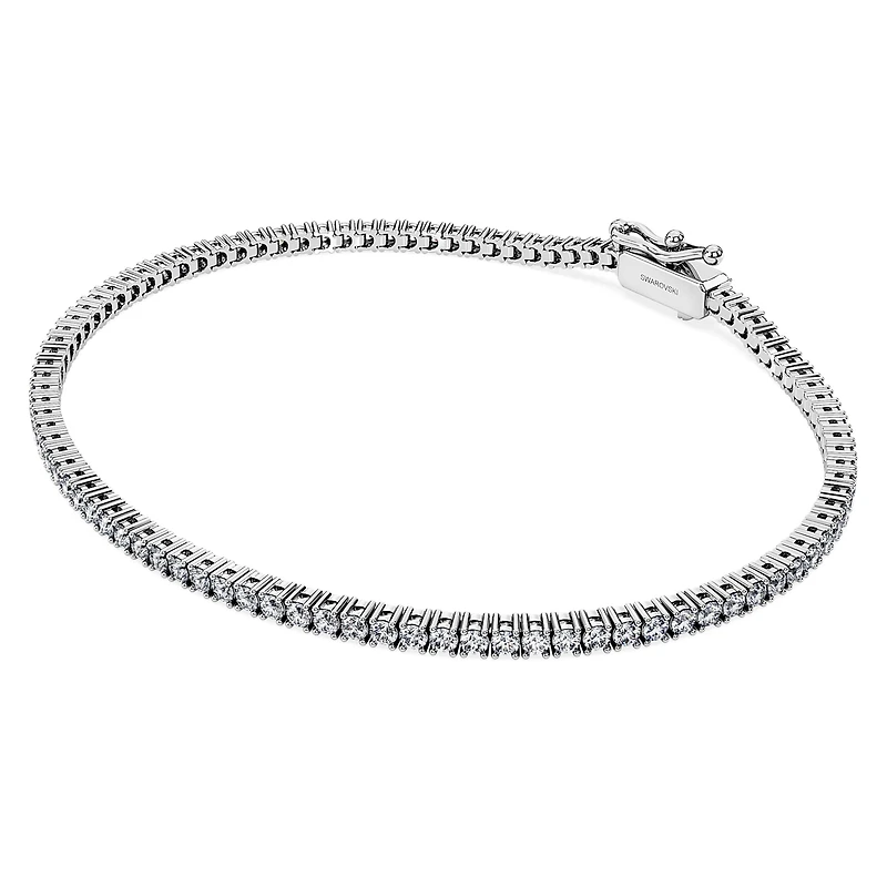 Eternity Tennis bracelet, Lab-grown diamonds ct tw, Round shape