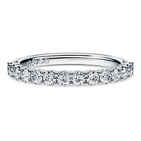 Eternity band ring, Lab-grown diamonds ct tw, Round shape