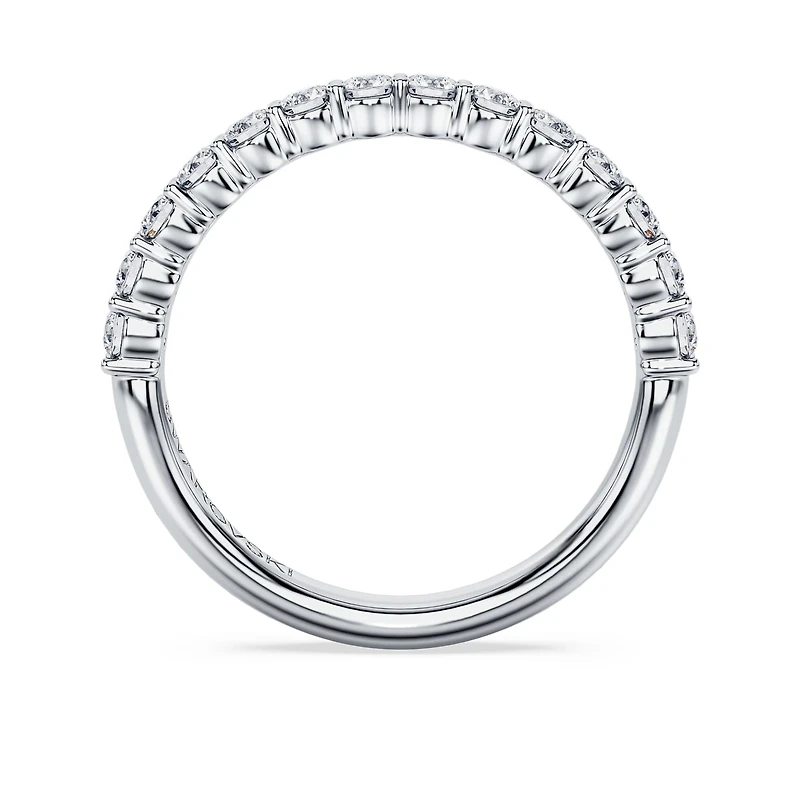 Eternity band ring, Lab-grown diamonds ct tw, Round shape