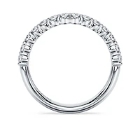 Eternity band ring, Lab-grown diamonds ct tw, Round shape