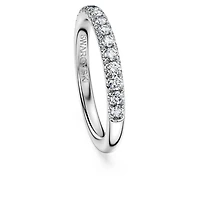 Eternity band ring, Lab-grown diamonds ct tw, Round shape