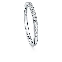 Eternity band ring, Lab-grown diamonds ct tw, Round shape