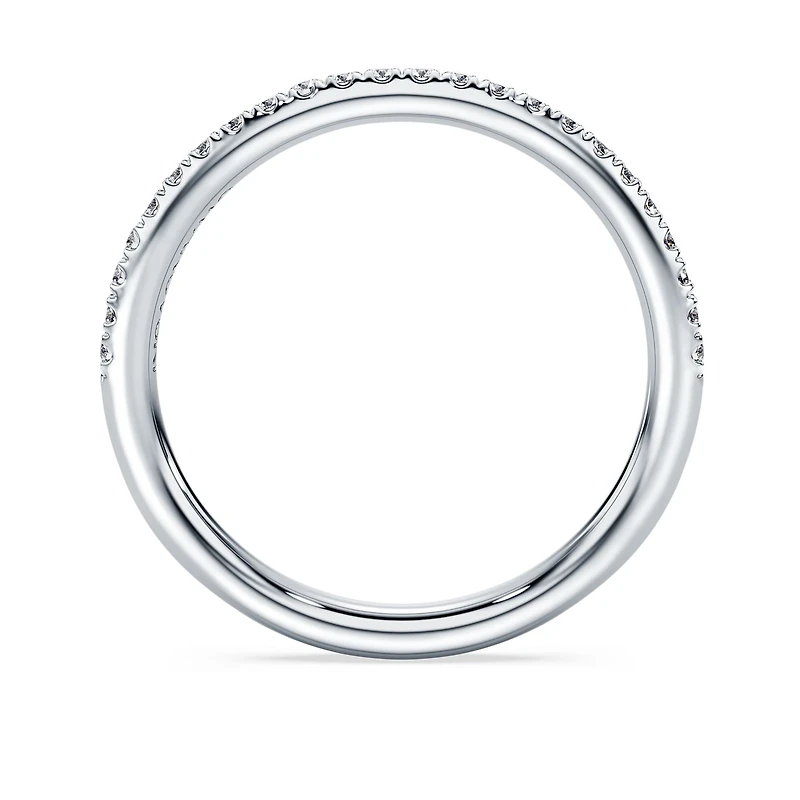 Eternity band ring, Lab-grown diamonds ct tw, Round shape