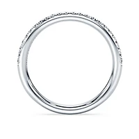 Eternity band ring, Lab-grown diamonds ct tw, Round shape