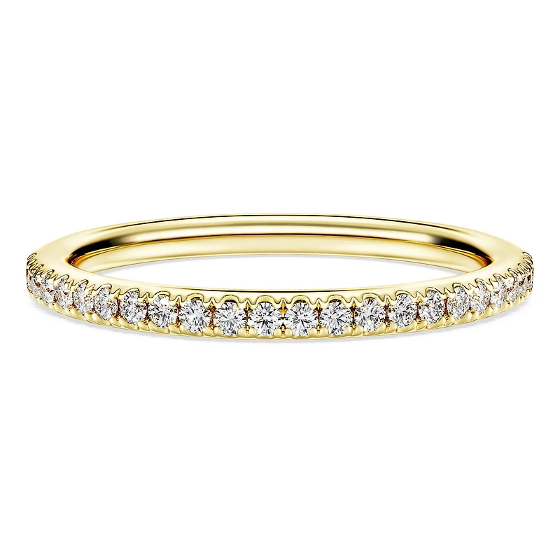 Eternity band ring, Lab-grown diamonds ct tw, Round shape