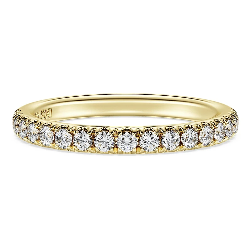 Eternity band ring, Lab-grown diamonds ct tw, Round shape