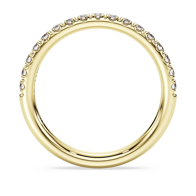 Eternity band ring, Lab-grown diamonds ct tw, Round shape