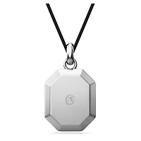 Lucent pendant, Octagon cut, White by SWAROVSKI