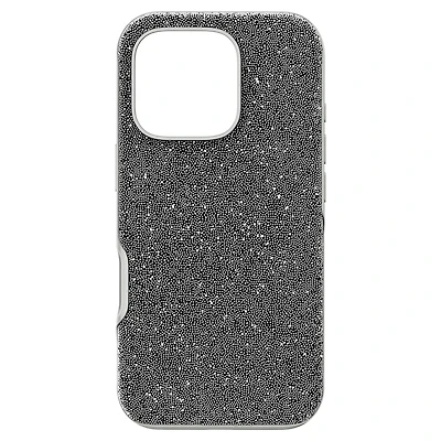 High smartphone case, iPhone® 16 Pro, Silver Tone