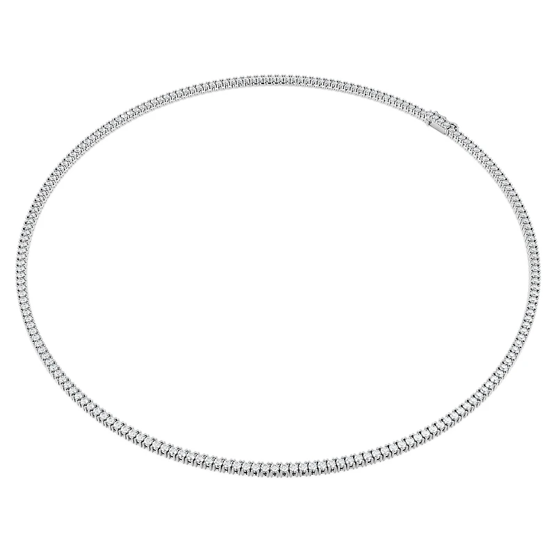 Eternity Tennis necklace, Lab-grown diamonds ct tw, Round shape