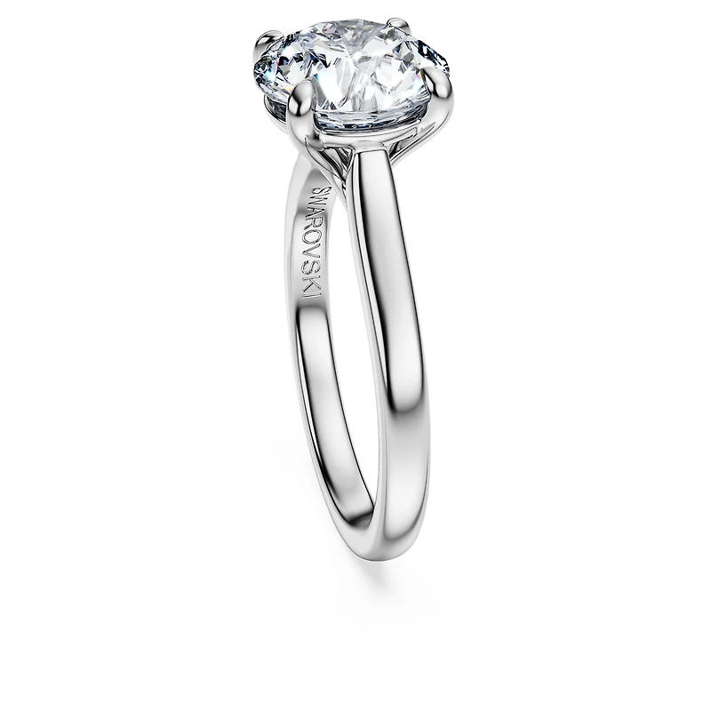 Eternity solitaire ring, Lab-grown diamonds ct tw, Round shape