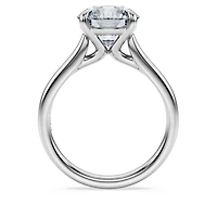 Eternity solitaire ring, Lab-grown diamonds ct tw, Round shape