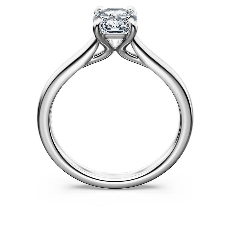 Eternity solitaire ring, Lab-grown diamonds ct tw, Octagon shape