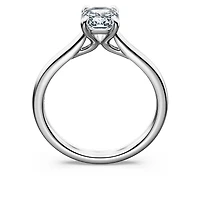Eternity solitaire ring, Lab-grown diamonds ct tw, Octagon shape