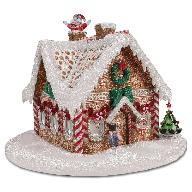 Crystal Myriad Gingerbread House by SWAROVSKI