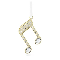 Holiday Magic Double Music Note Ornament by SWAROVSKI