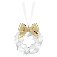 Holiday Magic Wreath Ornament by SWAROVSKI