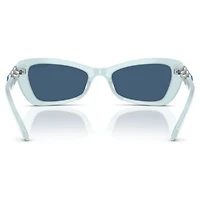 Sunglasses, Butterfly shape, SK6033, Blue by SWAROVSKI