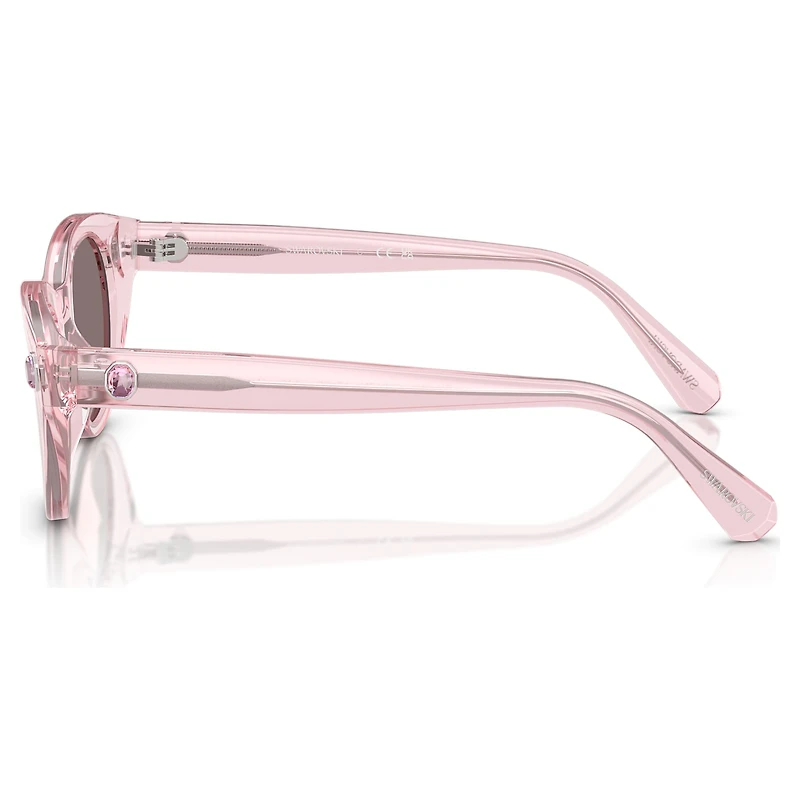 Sunglasses, Round shape, SK6025, Pink by SWAROVSKI