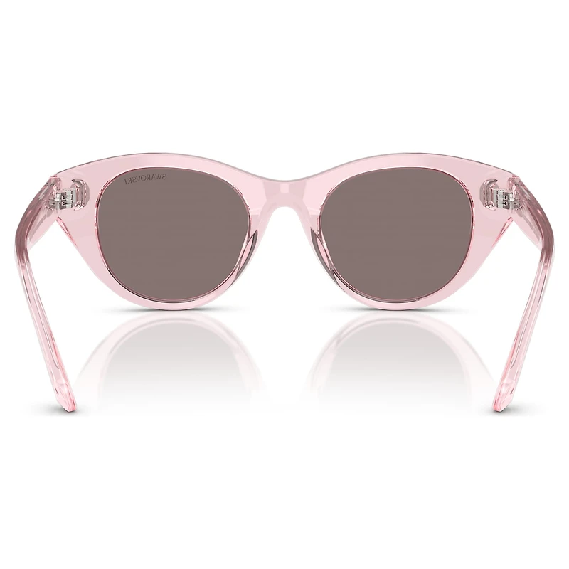 Sunglasses, Round shape, SK6025, Pink by SWAROVSKI
