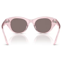 Sunglasses, Round shape, SK6025, Pink by SWAROVSKI