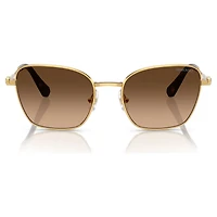 Sunglasses, Square shape, SK7029, Gold tone by SWAROVSKI