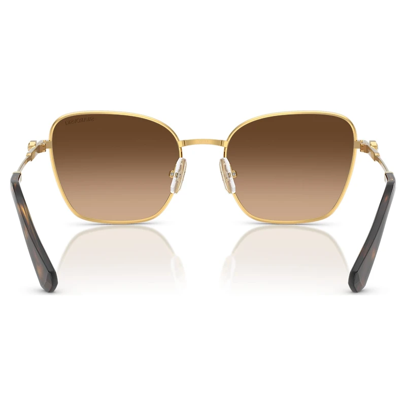 Sunglasses, Square shape, SK7029, Gold tone by SWAROVSKI