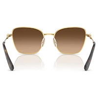 Sunglasses, Square shape, SK7029, Gold tone by SWAROVSKI
