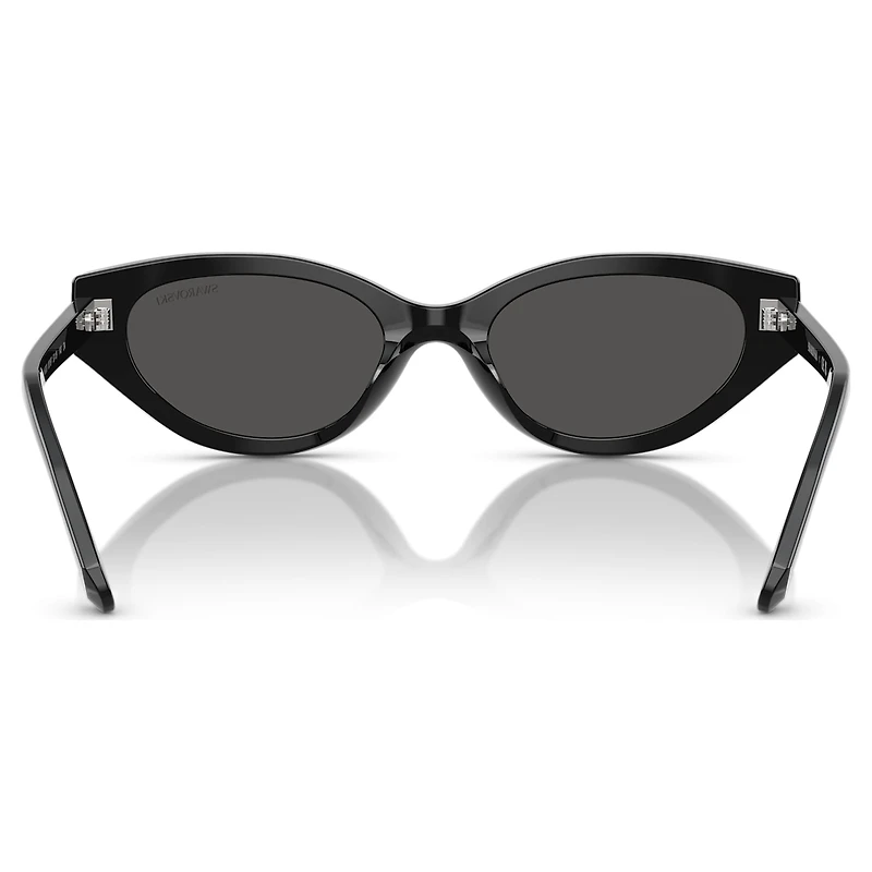 Sunglasses, Cat-Eye shape, SK6030, Black by SWAROVSKI