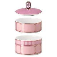 Signum box, Porcelain, Small, Pink by SWAROVSKI