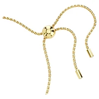 Matrix Tennis bracelet, Pear cut, Pink, Gold-tone plated by SWAROVSKI