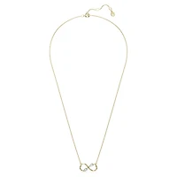 Eternity pendant, Lab-grown diamonds 0.35 ct tw, Mixed shapes, 14K yellow gold by SWAROVSKI