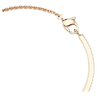 Snake bangle, Mixed cuts, Year of the Snake, Red, 18K rose gold finish