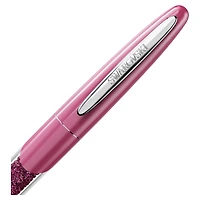 Crystalline rollerball pen, Pink, Chrome plated by SWAROVSKI